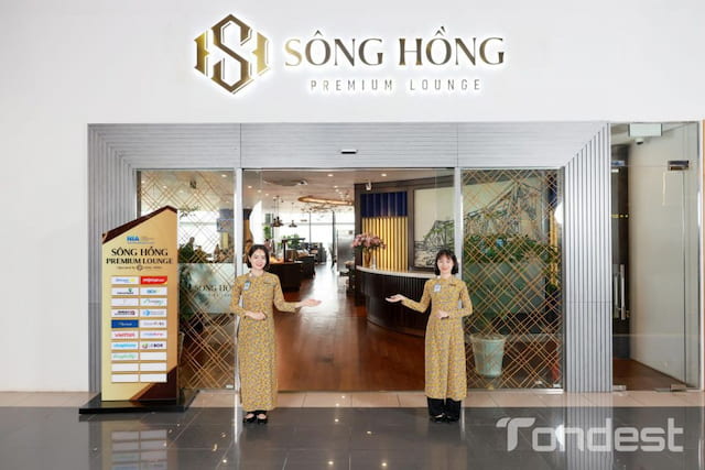 Lounge Domestik Bandara Hanoi